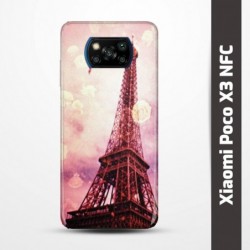 Pruný obal na Xiaomi Poco X3 NFC s motivem Paris