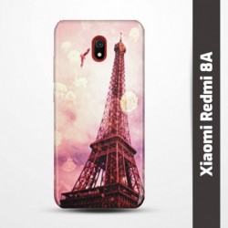 Pruný obal na Xiaomi Redmi 8A s motivem Paris