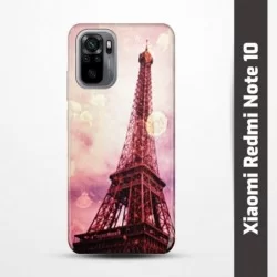 Pruný obal na Xiaomi Redmi Note 10 s motivem Paris