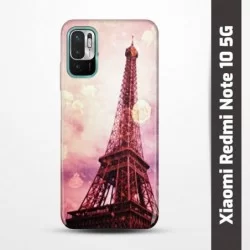 Pruný obal na Xiaomi Redmi Note 10 5G s motivem Paris