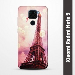 Pruný obal na Xiaomi Redmi Note 9 s motivem Paris
