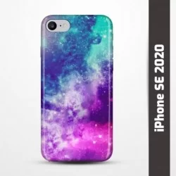 Pružný obal na iPhone SE 2020 s motivem Vesmír