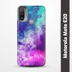 Pružný obal na Motorola Moto E20 s motivem Vesmír