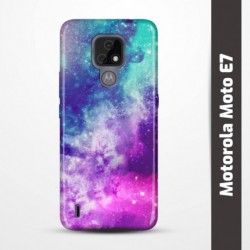 Pružný obal na Motorola Moto E7 s motivem Vesmír