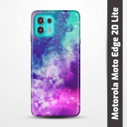 Pružný obal na Motorola Moto Edge 20 Lite s motivem Vesmír