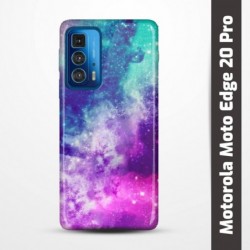 Pružný obal na Motorola Moto Edge 20 Pro s motivem Vesmír