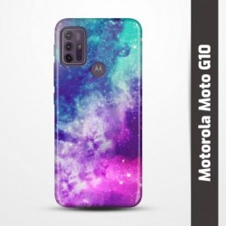 Pružný obal na Motorola Moto G10 s motivem Vesmír