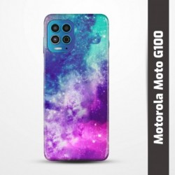 Pružný obal na Motorola Moto G100 s motivem Vesmír