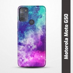 Pružný obal na Motorola Moto G50 s motivem Vesmír