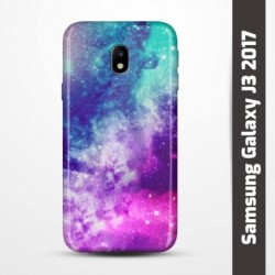 Pružný obal na Samsung Galaxy J3 2017 s motivem Vesmír