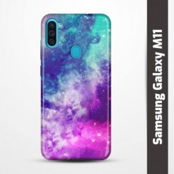 Pružný obal na Samsung Galaxy M11 s motivem Vesmír