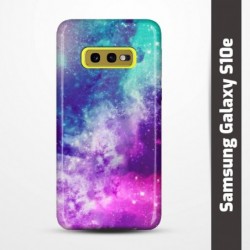 Pružný obal na Samsung Galaxy S10e s motivem Vesmír