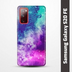 Pružný obal na Samsung Galaxy S20 FE s motivem Vesmír