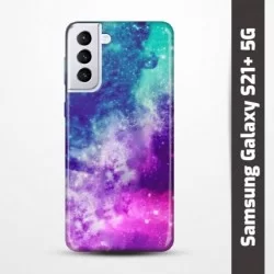 Pružný obal na Samsung Galaxy S21+ 5G s motivem Vesmír
