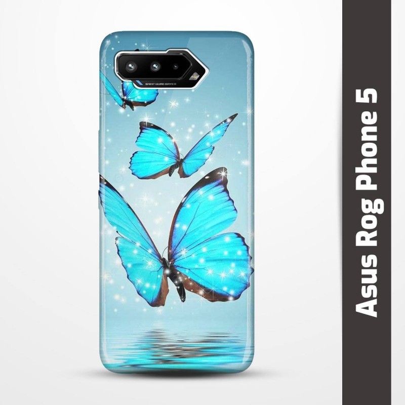 Pružný obal na Asus Rog Phone 5 s motivem Motýli