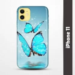 Pružný obal na iPhone 11 s motivem Motýli