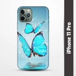 Pružný obal na iPhone 11 Pro s motivem Motýli
