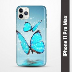 Pružný obal na iPhone 11 Pro Max s motivem Motýli