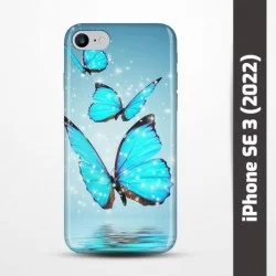 Pružný obal na iPhone SE 3 (2022) s motivem Motýli