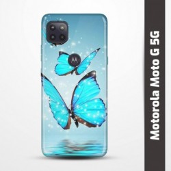 Pružný obal na Motorola Moto G 5G s motivem Motýli