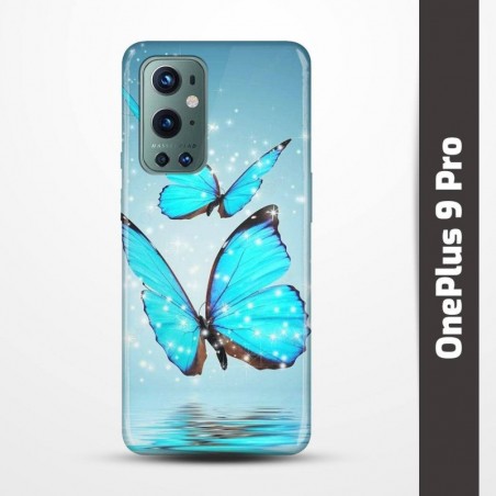 Pružný obal na OnePlus 9 Pro s motivem Motýli
