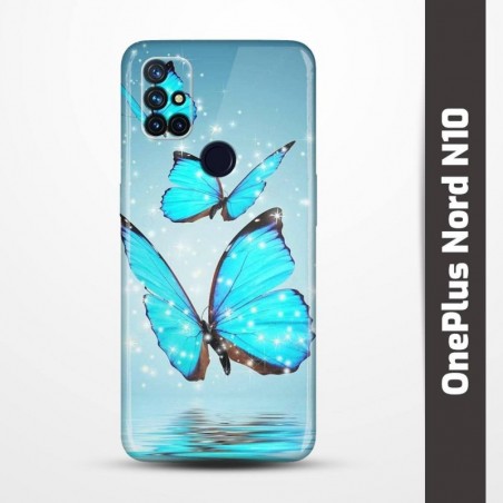 Obal na OnePlus Nord N10 s potiskem-Motýli