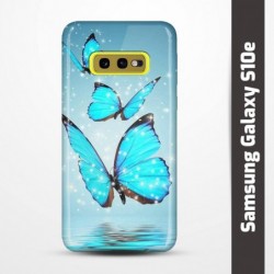 Pružný obal na Samsung Galaxy S10e s motivem Motýli