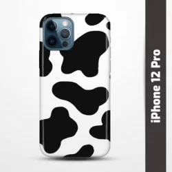 Pružný obal na iPhone 12 Pro s motivem Cow