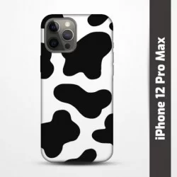 Pružný obal na iPhone 12 Pro Max s motivem Cow