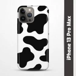 Pružný obal na iPhone 13 Pro Max s motivem Cow