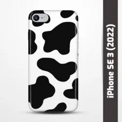 Pružný obal na iPhone SE 3 (2022) s motivem Cow