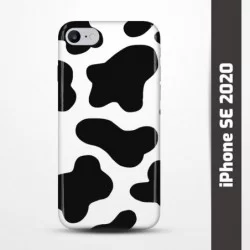 Pružný obal na iPhone SE 2020 s motivem Cow