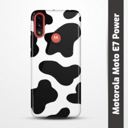 Pružný obal na Motorola Moto E7 Power s motivem Cow