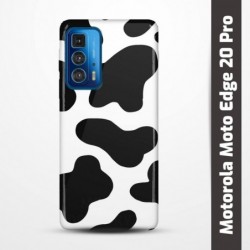 Pružný obal na Motorola Moto Edge 20 Pro s motivem Cow