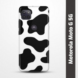 Pružný obal na Motorola Moto G 5G s motivem Cow