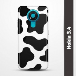 Obal na Nokia 3.4 s potiskem-Cow