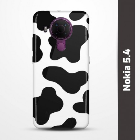 Pružný obal na Nokia 5.4 s motivem Cow