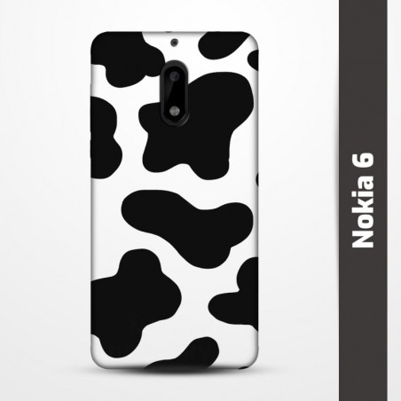 Pružný obal na Nokia 6 s motivem Cow