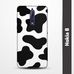 Pružný obal na Nokia 8 s motivem Cow