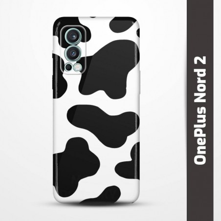 Pružný obal na OnePlus Nord 2 s motivem Cow