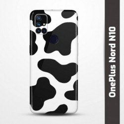 Pružný obal na OnePlus Nord N10 s motivem Cow