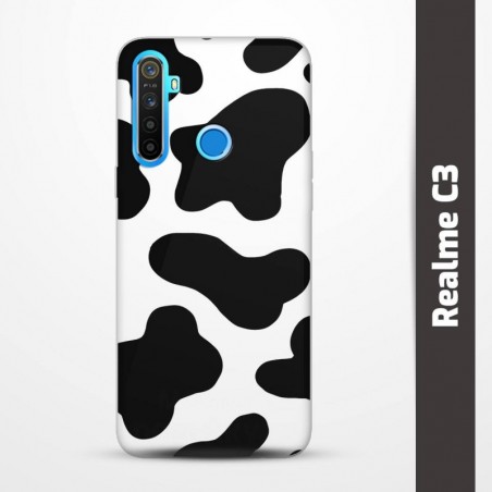 Obal na Realme C3 s potiskem-Cow