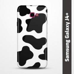 Pružný obal na Samsung Galaxy J4+ s motivem Cow
