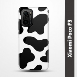 Pružný obal na Xiaomi Poco F3 s motivem Cow