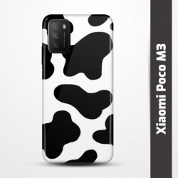Pružný obal na Xiaomi Poco M3 s motivem Cow