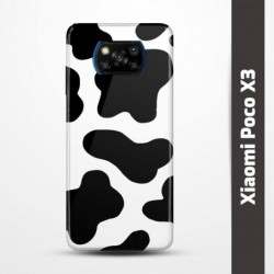 Pružný obal na Xiaomi Poco X3 s motivem Cow