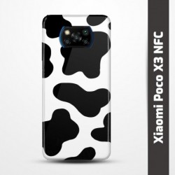 Pružný obal na Xiaomi Poco X3 NFC s motivem Cow