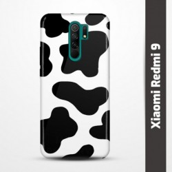 Pružný obal na Xiaomi Redmi 9 s motivem Cow
