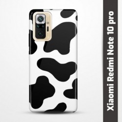 Pružný obal na Xiaomi Redmi Note 10 pro s motivem Cow