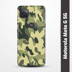 Pružný obal na Motorola Moto G 5G s motivem Maskáč